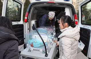 肇东市妇婴监护型护送